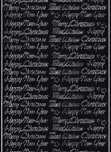 Christmas Peel Off Sheet