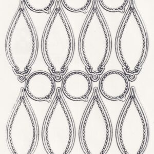 Christmas Peel Off Sheet - Silver Baubles On Clear
