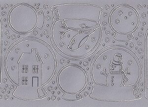 Craft Creations - Christmas Peel Off Sheet