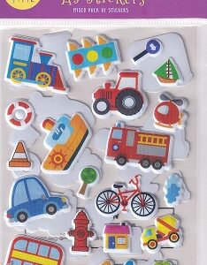 Craft Time - A5 Stickers Mixed Pack - Transport