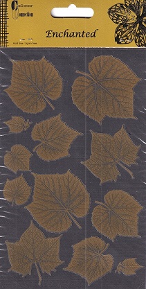 Craftime - Enchanted Gold & Silver Leaf Stickers