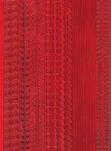 Craftstyle - Christmas Peel Off Borders (Red)