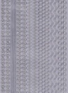 Craftstyle - Christmas Peel Off Borders (Silver)