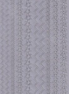 Craftstyle - Christmas Peel Off Borders (Silver)