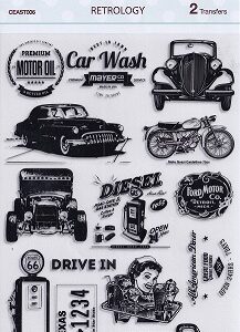 Creative Expressions - Retrology Mixed Media Transfers