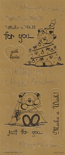 Daisy & Dandelion - Christmas Collection All Wrapped Up Outline Stickers