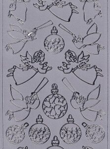 Docrafts - Anita's Christmas Angels Peel Off Sheet