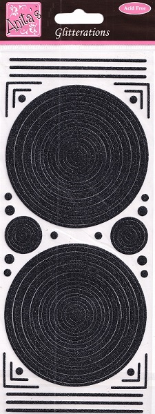 Docrafts - Anita's Glitterations Circle Frames