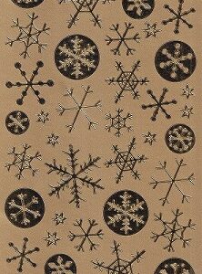 Docrafts - Anita's Snowflakes Gld Peel Off Sheet