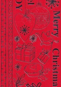 Docrafts - Christmas Peel Offs - Sentiments & Icons (Red)