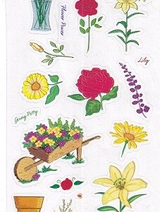 Docrafts Papermania - Accent Stickers - Floral