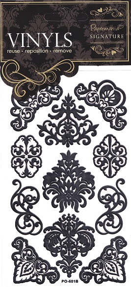 Docrafts - Signature Vinyl Stickers - Ornate 2