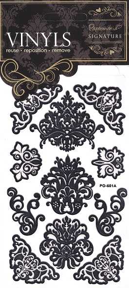 Docrafts - Signature Vinyl Stickers - Ornate