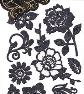 Docrafts - Signature Vinyl Stickers - Roses