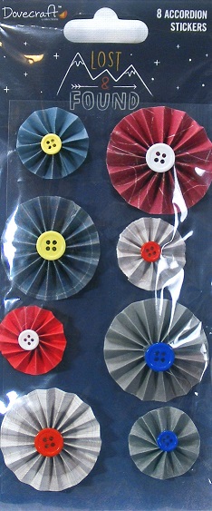 Dovecraft - Lost & Found Accordion Stickers