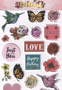 Dovecrafts - Folkland - Puffy Stickers