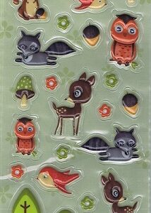 Fun Stickers - Woodland Adventure 3D Stickers