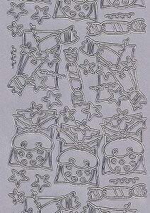Goldlabel - Christmas Peel Off Sheet