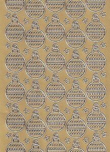 Goldlabel - Christmas Peel Off Sheet