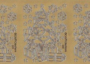 Goldlabel - Christmas Peel Off Sheet