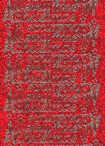 Hobbycraft - Christmas Peel Off Sheet