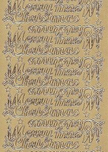 Hobbycraft - Christmas Peel Off Sheet
