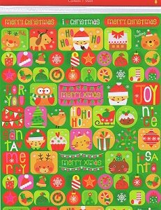 Porta Craft - Its Christmas Glitter Stickers (Green)