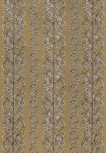 JEJE - Christmas Stickers - Holly Borders  (Gold)
