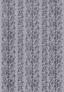 JEJE - Christmas Stickers - Holly Borders  (Silver)
