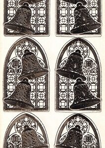 MD - Christmas Peel Offs (Clear & Gold)