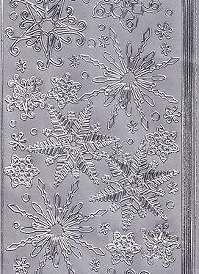 Magenta Style - Christmas Stickers - Snowflakes (Silver)