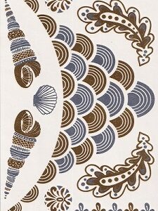 Metallic Jewellery Tattoos - Sealife