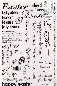 Royal Langnickel - Rub On Transfers Easter Sentiments