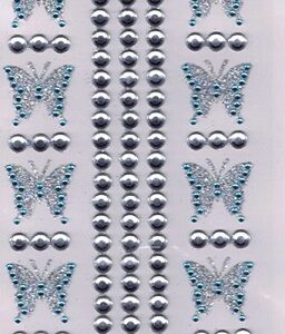 Sifcon - Craft Butterfly Stickers (Blue)