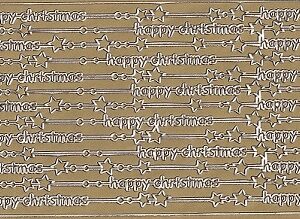 Stampendous - Christmas Peel Off Sheet