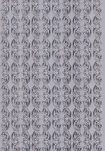 Starform - Christmas Stickers - Bow & Star Borders (Silver)