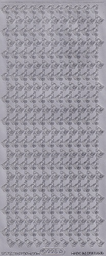 Starform - Christmas Stickers - Christmas Bell Borders (Silver)