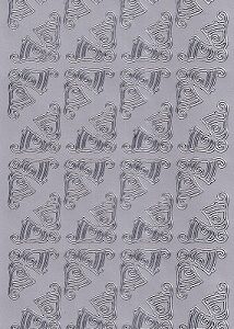 Starform - Christmas Stickers - Christmas Bells (Silver)