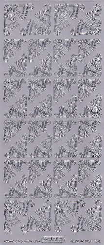 Starform - Christmas Stickers - Christmas Bells (Silver)