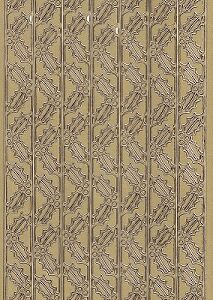 Starform - Christmas Stickers - Holly Borders (Gold)