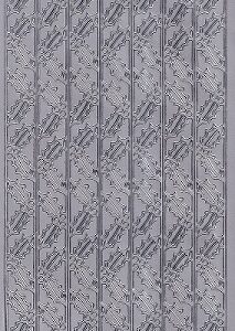 Starform - Christmas Stickers - Holly Borders (Silver)