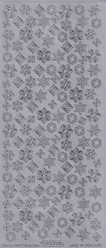 Starform - Christmas Stickers - Snowflakes (Silver)
