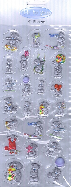 Tatty Teddy - Me To You 3D Stickers TatTed