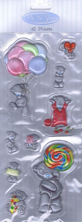 Tatty Teddy - Me To You 3D Stickers TatTed