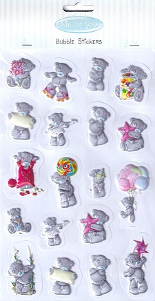 Tatty Teddy - Me To You Bubble Stickers