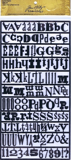 Tim Holtz - Idea-ology Alpha Parts Stickers