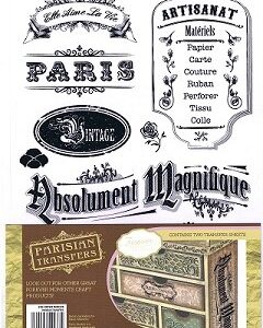 Tonic Studios - Forever Moments - Parisian Transfers