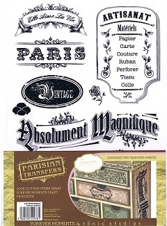 Tonic Studios - Forever Moments - Parisian Transfers