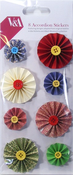 Victoria & Albert - Accordion Stickers