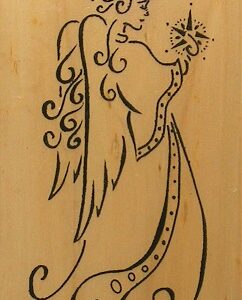 Anita's - Angel Gabriel Rubber Stamp
